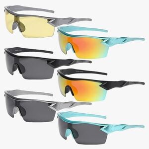 6pc Sunglasses Set Polarized Bundle summer glasses mens